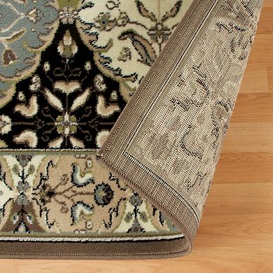 SUPERIOR Paloma Contemporary Damask Indoor Area Rug