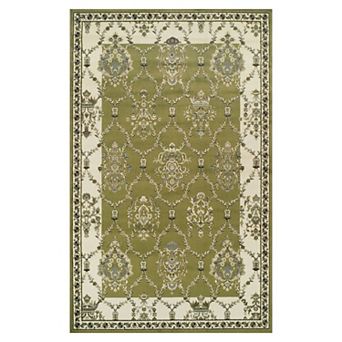 SUPERIOR Stratton Traditional Floral and Vines Indoor Area Rug