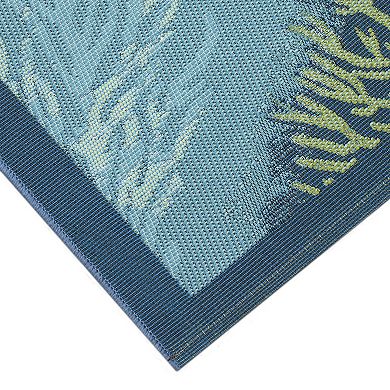 Liora Manne Esencia Coral Garden Indoor/Outdoor Mat