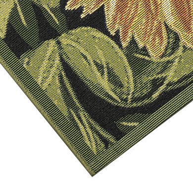 Liora Manne Esencia Sunflowers Indoor/Outdoor Mat
