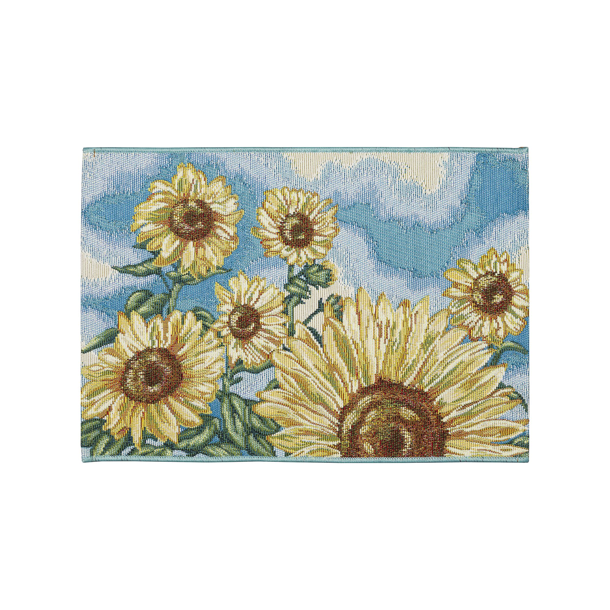 Liora Manne Esencia Sunny Day Indoor/Outdoor Mat, Blue