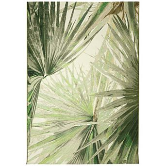Liora Manne Marina Palm Fan Indoor/Outdoor Rug