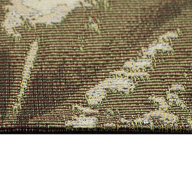 Liora Manne Marina Palm Fan Indoor/Outdoor Rug