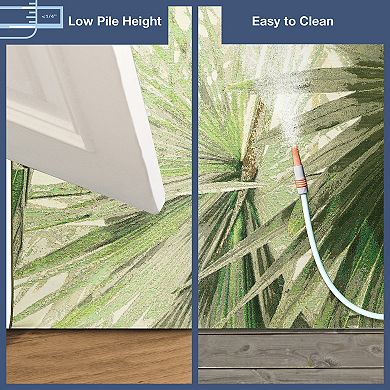 Liora Manne Marina Palm Fan Indoor/Outdoor Rug