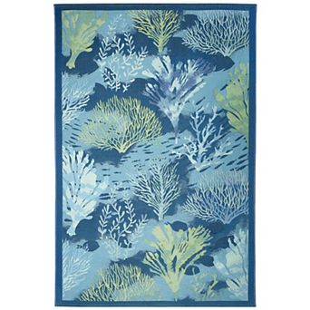 Liora Manne Marina Coral Garden Indoor/Outdoor Rug