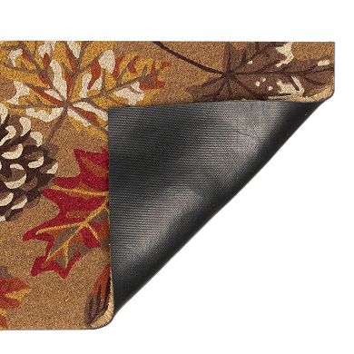 Liora Manne Natura Falling Leaves Outdoor Mat