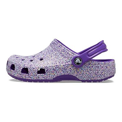 Crocs Classic Toddler Kids' Glitter Clogs
