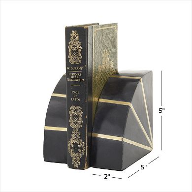 CosmoLiving by Cosmopolitan Marble Bookend 2-piece Set