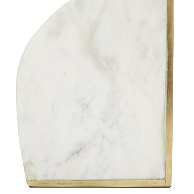 CosmoLiving by Cosmopolitan Marble Bookends 2-piece Set