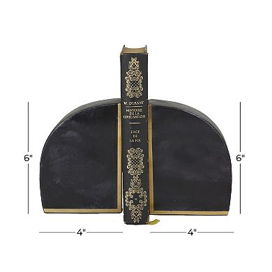 CosmoLiving by Cosmopolitan Marble Bookends 2-piece Set