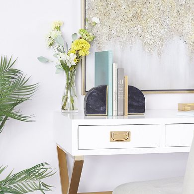 CosmoLiving by Cosmopolitan Marble Bookends 2-piece Set