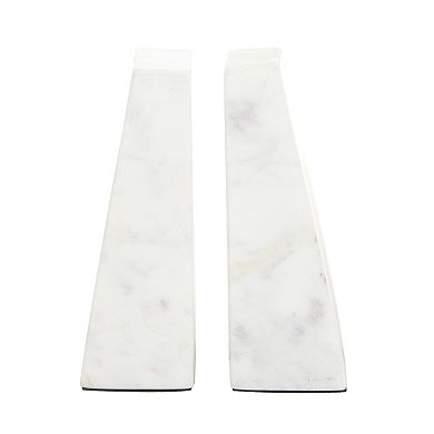 CosmoLiving by Cosmopolitan Tall Marble Bookend 2-piece Set