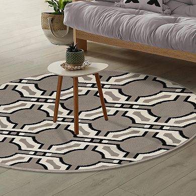 SUPERIOR Pritchard Modern Geometric Trellis Indoor Area Rug