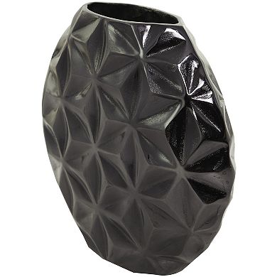 CosmoLiving by Cosmopolitan Faceted Decorative Vase Table Decor