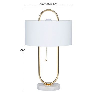 CosmoLiving by Cosmopolitan Paper Clip Table Lamp