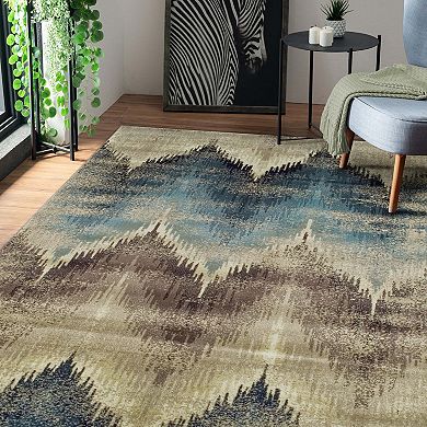 SUPERIOR Cadwell Abstract Indoor Area Rug