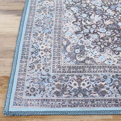 SUPERIOR Fiore Modern Floral Indoor Area Rug