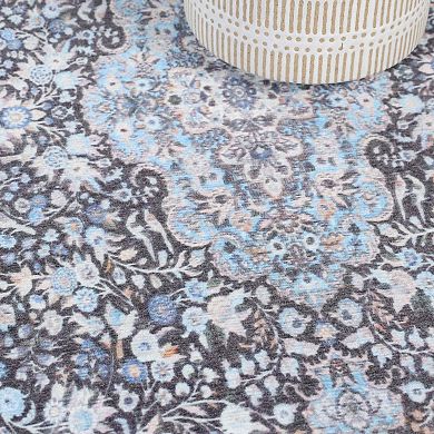 SUPERIOR Fiore Modern Floral Indoor Area Rug