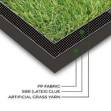 SUPERIOR Indoor/ Outdoor Artificial Grass Area Rug