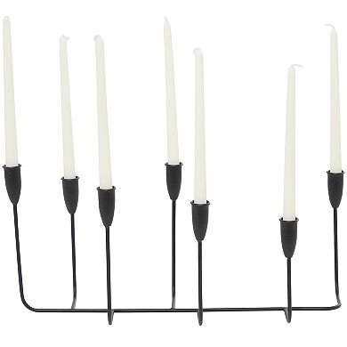 CosmoLiving by Cosmopolitan Tapered 7-Opening Modern Candelabra Table Decor