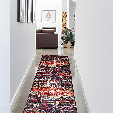 SUPERIOR Oswell Medallion Indoor Area Rug