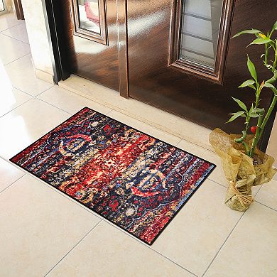 SUPERIOR Oswell Medallion Indoor Area Rug