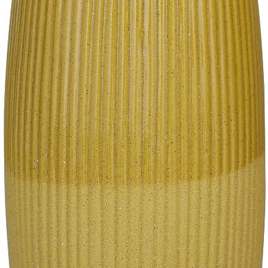 CosmoLiving by Cosmopolitan Ribbed Textured Vase Floor Decor 2-piece Set