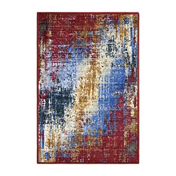 SUPERIOR Arona Non-Slip Abstract Indoor Area Rug