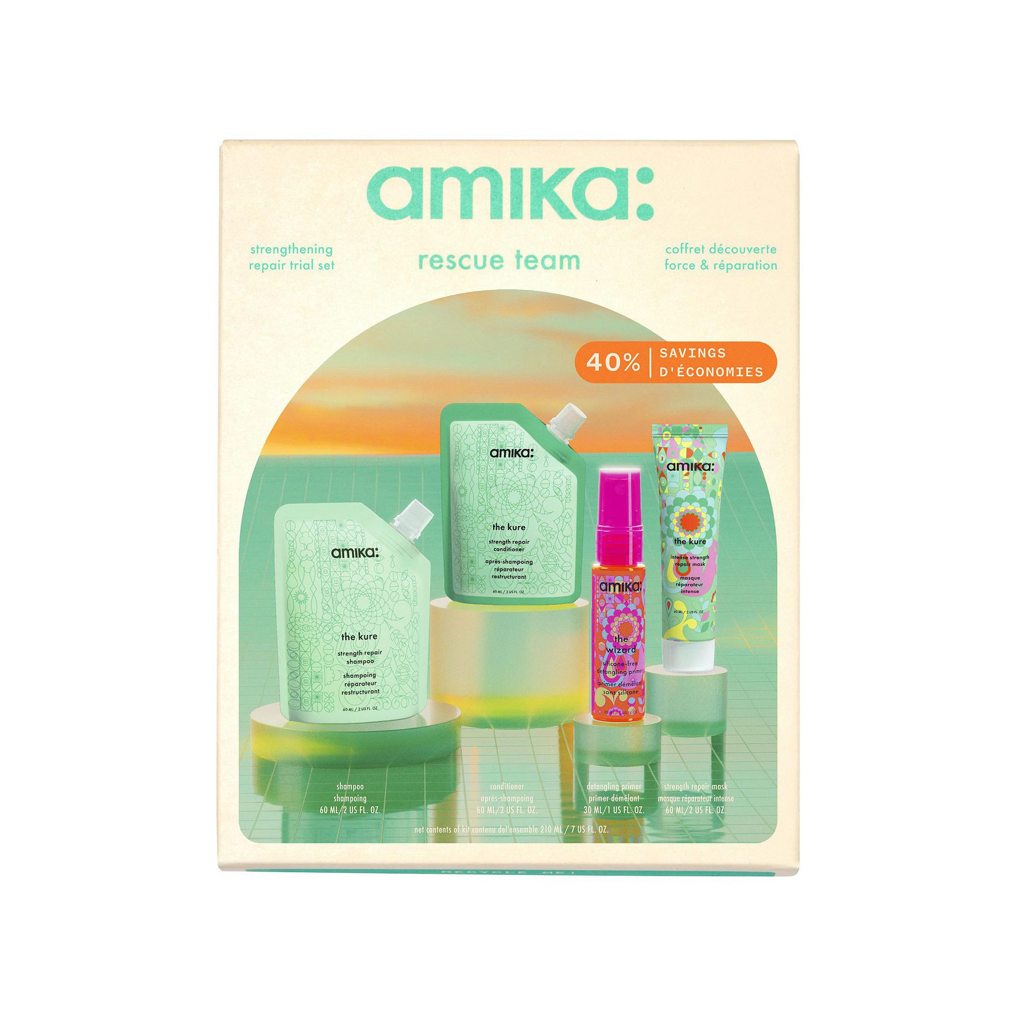 amika Rescue Team Strengthening Repair Trial Set, None