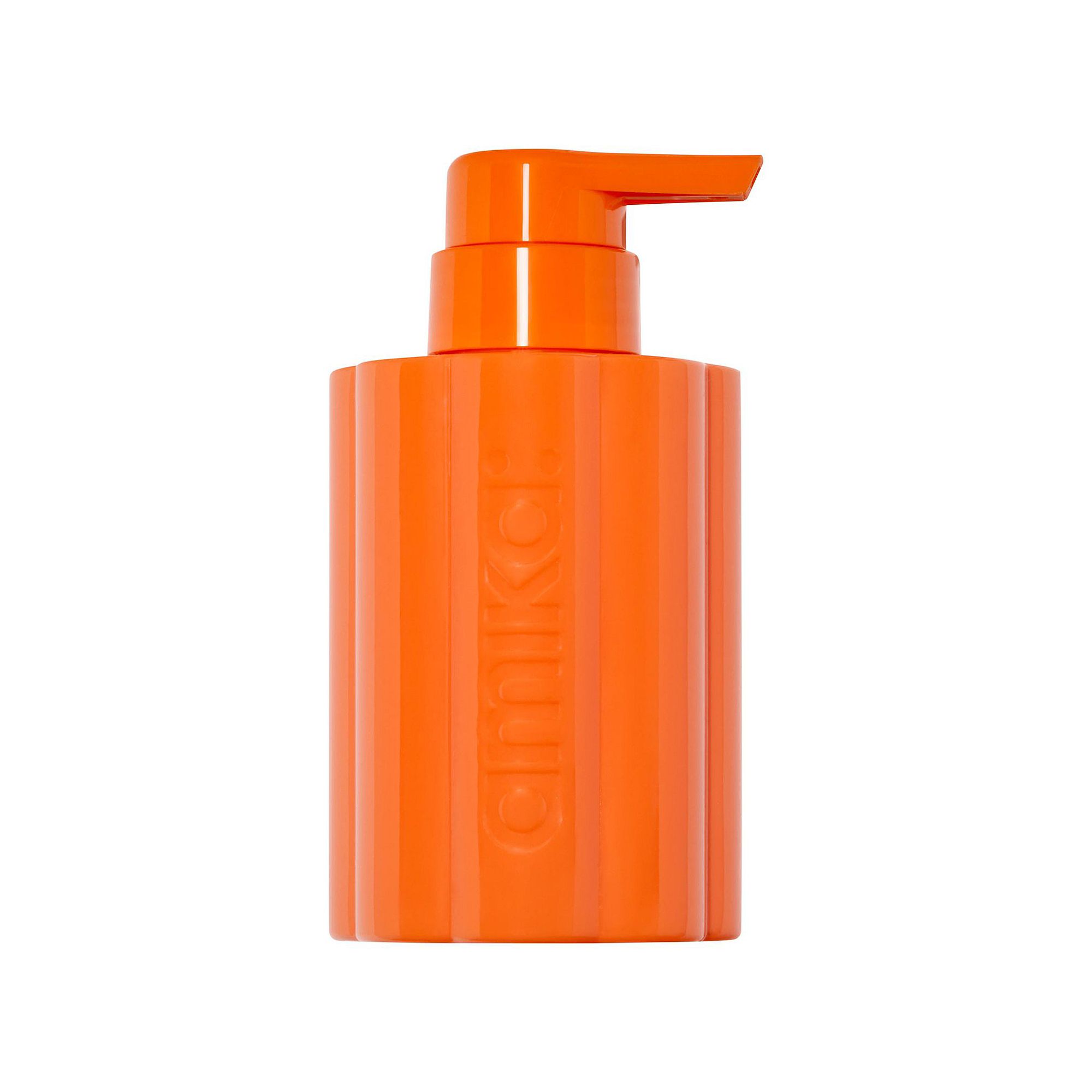 amika Refillable Shampoo Bottle, Size: 3.2 FL Oz, Orange