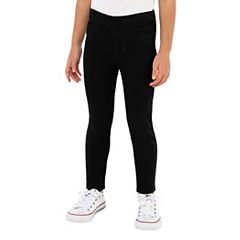 DEX KIDS Big Girl Black Jeggings with Rhinestones – Uptown Kidz