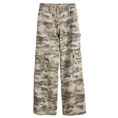 Juniors' SO® High-Rise Wide Leg Cargo Pants