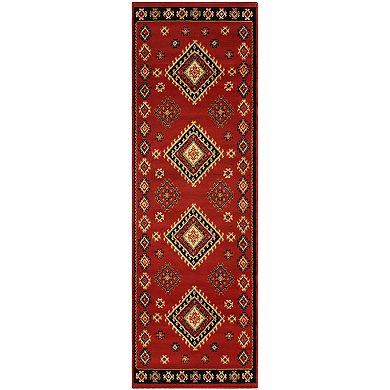 SUPERIOR Santa Fe Geometric Indoor Area Rug