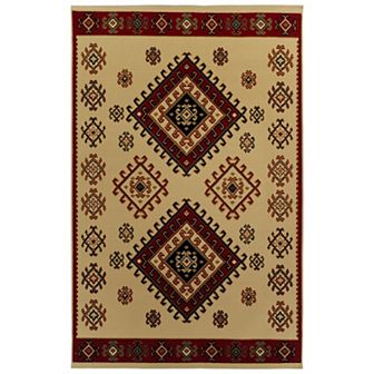 SUPERIOR Santa Fe Geometric Indoor Area Rug