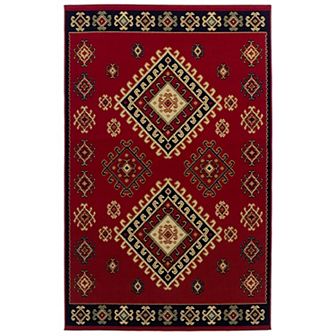 SUPERIOR Santa Fe Geometric Indoor Area Rug