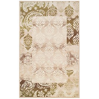 SUPERIOR Mystique Modern Damask Indoor Area Rug