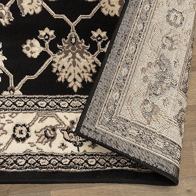 SUPERIOR Kingfield Traditional Floral Indoor Area Rug