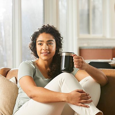 Contigo Streeterville Tazza Termica Con Incisione Personalizzata – 420ml – La Tua Tazza Da Ufficio Anti-Spruzzo In Acciaio Inox
