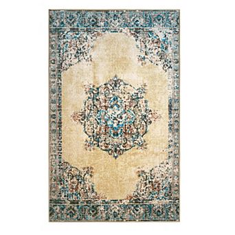SUPERIOR Decklan Traditional Floral Indoor Area Rug