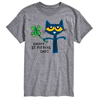 Men's Pete The Cat Happy St. Patrick's Day Tee