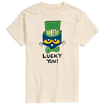 Men's Pete Cat Lucky You Tee