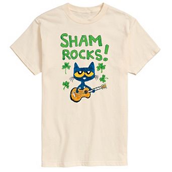 Men's Pete Cat Sham Rocks Tee