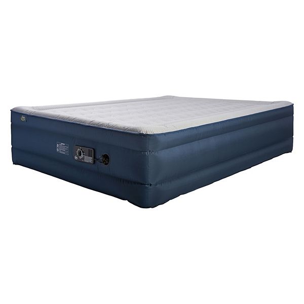 Serta raised shop queen air mattress