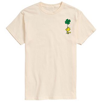 Men's Peanuts Woodstock Clover Tee