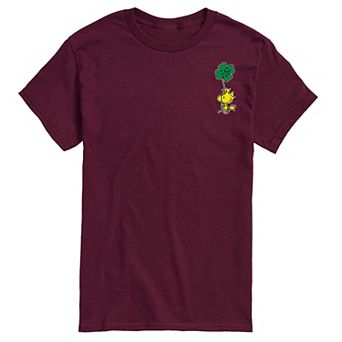 Men's Peanuts Woodstock Clover Tee