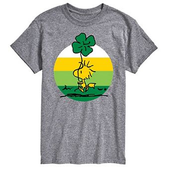 Men's Peanuts Woodstock Shamrock Tee