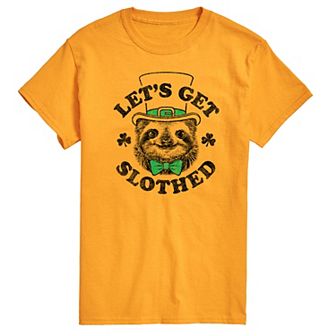 Men's Lets Get Slothed Tee