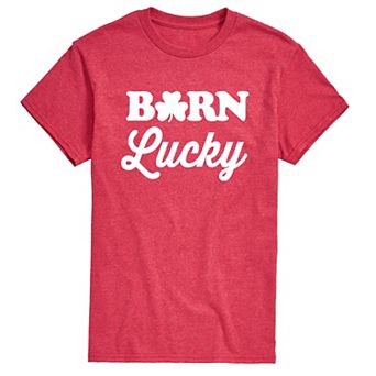 Men's Born Lucky Tee