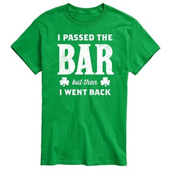 Men's Passed The Bar Went Back Tee
