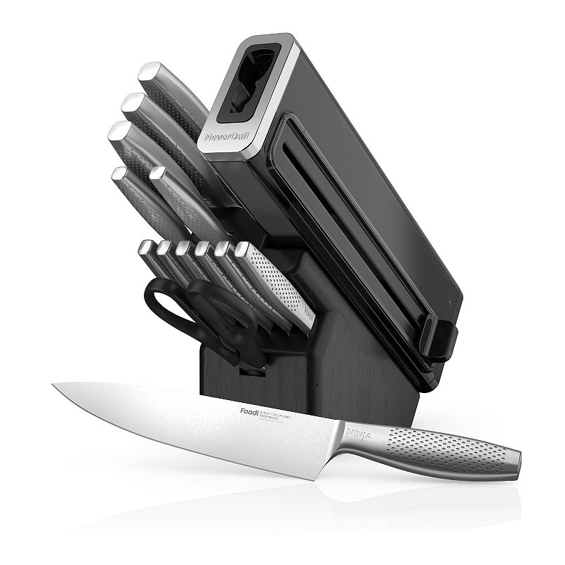 Ninja Foodi NeverDull Premium 14-pc. Stainless Knife System with Built-in Sharpener